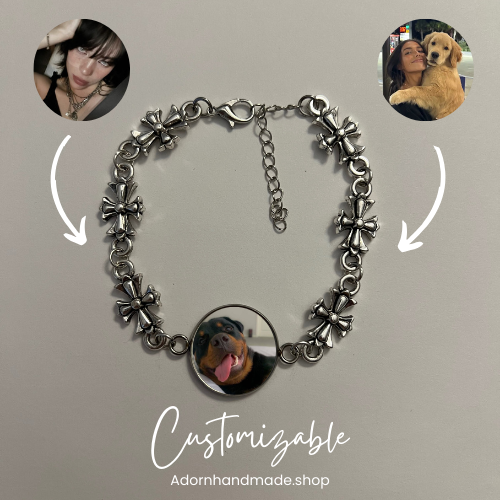 Customizable Punk-Inspired Bracelet (3 Styles)